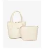 Bolsa Transversal Feminina Elegante com Lenço de Seda com Letra H, Novo Estilo de Luxo 2025, Couro Super Macio, Bolsa Cesta de Vegetais