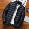 Frete [fora de estação] jaqueta acolchoada de plumas casaco de inverno masculino leve moda coreana masculino curta grossa quente
