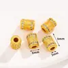 Aleación Esmalte Oro Brillante Estilo Chino Retro Joyería Bolsa de la Suerte Colgante Pequeño DIY Accesorios para Joyería Hecha a Mano Adorno Colgante