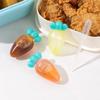 Garrafinha Mini Portátil Fofa para Molho Almoço com Molho para Salada Garrafa de Ketchup Garrafa de Plástico para Condimento Garrafa Squeeze para Molho