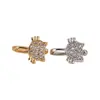 Piercing de Nariz Fofo do Gato KT Transfronteiriço Doce Versátil Sem Perfuração Piercing de Nariz Cobre Banhado a Ouro Diamante de Alta Qualidade Europeu e Americano Piercing de Nariz Feminino