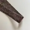 Cinta de Punto Dorada Brillante Importada de Corea Accesorios Hechos a Mano para Bricolaje Pinza para el Cabello con Lazo Diadema Cinta para el Cabello Accesorios para Ropa de Muñeca