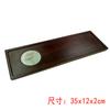 Bandeja de té de madera maciza y bambú, juego de té Kung Fu japonés simple, bandeja de secado de bambú para té, mesa de té