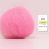 Paquete de Materiales Divertidos de Fieltro Poke Poke Juguete de Peluche Hecho a Mano DIY Muñeca Lana Cardada Tiras de Lana Materiales para Muñecas
