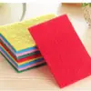 Valor 10 piezas de estropajo duro de color, paño para lavar platos, paño para lavar ollas, estropajo, paño de esponja, cepillo de cocina sin aceite, paño para tazón