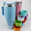 Funda de Silicona Aislante para Taza con Puntos Antideslizante Resistente a Altas Temperaturas Funda para Taza Espacial Diámetro 7.5cm 9cm Almohadilla de Silicona para Taza de Agua
