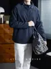 Chamarra con capucha, cierre completo, manga raglán, para hombre, estilo japonés, amigable con la piel, tacto de algodón, simple, suave, casual, con cordón, para otoño/invierno 2026