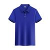 Ropa de trabajo Camisa tipo polo impresa con logo personalizado ropa de trabajo Camiseta manga corta cuello de solapa para hombre y mujer camisa cultural corporativa bordado personalizado