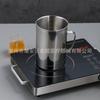 Procesamiento 304 taza medidora acero inoxidable taza medidora escala taza medidora taza medidora de líquidos vaso de precipitados experimental con escala taza medidora