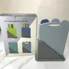 Cocina Hogar Clasificación Tabla de Cortar Juego de Cuatro Piezas Juego de Tablas de Cortar de PP Tabla de Cortar de Plástico Grado Alimenticio Suplemento Alimenticio para Bebés Tabla de Cortar