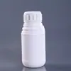 Frasco de pesticida de HDPE de 200ml frasco de pílula de fera de boca larga de 100g frasco de fertilizante COEX com proteção contra sombra e luz