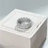 Anillo Hueco Tallado de Plata S925 para Mujer con Acabado Cepillado, Estilo Vintage Francés, Artesanía Pesada, Joyería de Anillo de Banda Ancha
