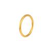 MODIAN MODIAN acero titanio oro 18K estilo网红 popular minimalista textura arenada viajero versátil anillo superpuesto mujer