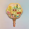 Ímãs de Geladeira Culturais e Criativos de Metal 3D Qinghai Lago Qinghai Lago de Sal Chaka Lago de Sal Chalhan Souvenirs Turísticos