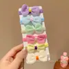 Cuerda para el pelo de estrella pequeña de alta elasticidad Banda de goma para atar trenzas pequeñas de pío Accesorios para la cabeza Banda elástica para la cabeza de niños Nueva 2025