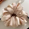 Nuevo Scrunchie Grande de Seda Sintética Lazo para el Cabello Transfronterizo Europeo y Americano Flor de Cabello de Satén Premium Amazon Accesorio Elástico para el Cabello