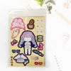 Pegatinas de Cambio de Rostro y Vestir de Princesa Transfronterizas para Niñas y Niños, Escenas de Dibujos Animados Hermosas y Lindas, Juguetes Educativos Decorativos para Mostrar