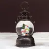 Nuevo producto transfronterizo: Bola de cristal navideña, linterna navideña, lámpara de viento de bola de cristal, decoraciones navideñas, adornos de escritorio creativos