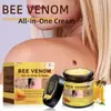 Crema para el Cuidado de la Piel con Veneno de Abeja Transfronteriza Sin Etiqueta, Suave e Hidratante, Mejora la Suavidad y Tersura de la Piel, 60g