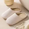 Zapatillas de Tela Silenciosas para Hombre y Mujer Estilo Japonés para el Hogar Interior Primavera y Otoño Suelo de Madera Domésticas Suela Suave Talla Grande Antideslizantes de Algodón