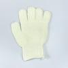 Luvas de Esfoliação Jacquard Novas Transfronteiriças Camada Dupla Espessas para Banho Esfoliantes Luvas de Cinco Dedos Artefato de Esfoliação Toalha de Banho Esfoliante