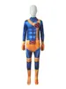 Halloween X-Men '97 Disfraz X-Men Magneto Cos Ojo Láser Ajustado Fénix Mono para Mujer