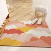 Alfombra de Piso Anillo de Seda Moderna Simple Resistente a la Suciedad para Puerta Raspa-Lodo de Entrada Antideslizante Felpudo Cortable Alfombra de Piso para Entrada