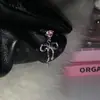 Lindos Unhas de Osso de Orelha com Laço de Coração Rosa Nicho Doce Cool Garota Popular Brincos em Formato de Cobra Brincos de Aço Titânio Brincos