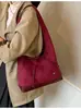 Bolsa Grande de Couro Fosco Estilo Retrô Transfronteiriça para Mulheres, Nova Bolsa Casual de Ombro/Axila Outono/Inverno 2026, Bolsa Dumpling para o Dia a Dia