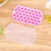 Forma de Gelo Colmeia de Silicone com 37 Cubos DIY Criativa para Casa Caixa de Fazer Gelo Fácil de Desenformar Grande Capacidade Gelo para Bebidas de Verão
