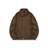 Chaqueta de solapa de diseño estructurado de alta gama para hombre Otoño e Invierno 2025 Nueva chaqueta de lana de alta gama de moda Top elegante