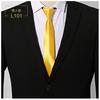 Moda Nova 2025 Gravata Preguiçosa Brilhante Elegante Temperamento Terno Masculino Gravata Casual Poliéster Gravata com Zíper