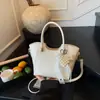 Bolsa de Mano de Lujo para Comercio Exterior, Bolso Pequeño para Mujer 2025 Nueva Moda, Bolso Cubo de Hombro, Bolso Cruzado de Nicho Súper Popular