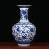 Vaso de Porcelana Azul e Branco Ornamentos Arranjo de Flores Suporte Antigo Cuia Pequena Artesanato Antigo Fábrica de Vasos Cerâmicos Cadeia de Suprimentos Atacado