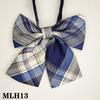 Collar a Cuadros Rayado Corbata JK Cuchillo Suave Hakino Frambuesa Lazo para Mujer Campus Japonés Red Popular Cuerno Plano