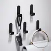 Nuevo Modelo 2024 Gancho de Acero Inoxidable Sin Taladro con Adhesivo Fuerte para Colgar Ropa y Sombreros Detrás de la Puerta, Gancho Adhesivo de Almacenamiento de Alta Resistencia