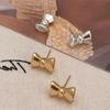 Pendientes Sencillos de Lazo Seiko Versátiles Pendientes de Gama Alta Coreanos DIY Accesorios de Yiwu Pendientes de Diseño Nicho