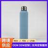 Termo portátil de acero inoxidable al vacío de 600 ml, botella de agua deportiva para exteriores, termo con logo grabado