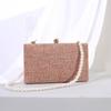 Bolso de noche nuevo Hecho a mano de gran capacidad bolsa de regalo clutch de banquete cadena diagonal bolso cuadrado pequeño ventas directas de fábrica