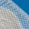 Tejido Jacquard de Encaje de Flor de Ciruelo Pequeña con Patrón Ondulado de Poliéster y Spandex para Ropa Interior Femenina Base Encaje de Malla Especial de Moda Tejido de Malla