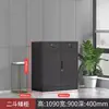 Archivero de Gama Alta, Gabinete de Documentos con Cerradura Financiero de Oficina, Archivero Metálico Desmontable, Gabinete Bajo de Cristal, Librero, Gabinete de Almacenamiento