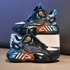 Sapatos de basquete para meninos e meninas 6-12 anos primavera e outono novo Kobe treino prático resistente ao desgaste antiderrapante fricção sapatos infantis