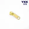 Cremalleras YKK originales con cursores metálicos #3 y #5, disponibles en varios colores, en stock para bolsos, ropa y cierres de bolsillo