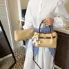 Bolsa Saco Estilo Cesta de Nicho para Mulheres, Nova Tendência 2026 Casual de Grande Capacidade para Ombro e Mão para Trabalho e Deslocamento