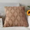 Atacado do Fabricante Fronha de Pelúcia Acolchoada Estilo Ins Almofada de Sofá Almofada Lombar Capa de Almofada de Cabeceira Suprimento Transfronteiriço