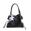 Bolsa Tote Feminina 2026 Nova Simples Outono Design de Nicho Personalidade Estilosa Tendência para o Trabalho Manual Ombro
