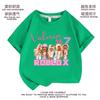 Ropa de Roblox, camiseta de verano de manga corta para niños, ropa para niños, camiseta de fondo para niños y niñas de tallas medianas y grandes