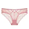 Bragas Cómodas de Lujo Estilo Francés, Ropa Interior Sexy de Encaje para Mujer, Tangas Transpirables Eroticos Calados de Cintura Baja