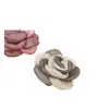 Nuevo accesorio para el cabello hecho a mano con flor de rosa tridimensional de tela de satén, tocado, flor de solapa, flor para zapatos y sombreros, accesorios para ropa
