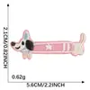 Dibujo Animado Autoadhesivo Mini Lindo Perrito DIY Accesorios de Ropa Decoración Funda de Teléfono Taza de Agua Parche Parche de Tela Bordado
